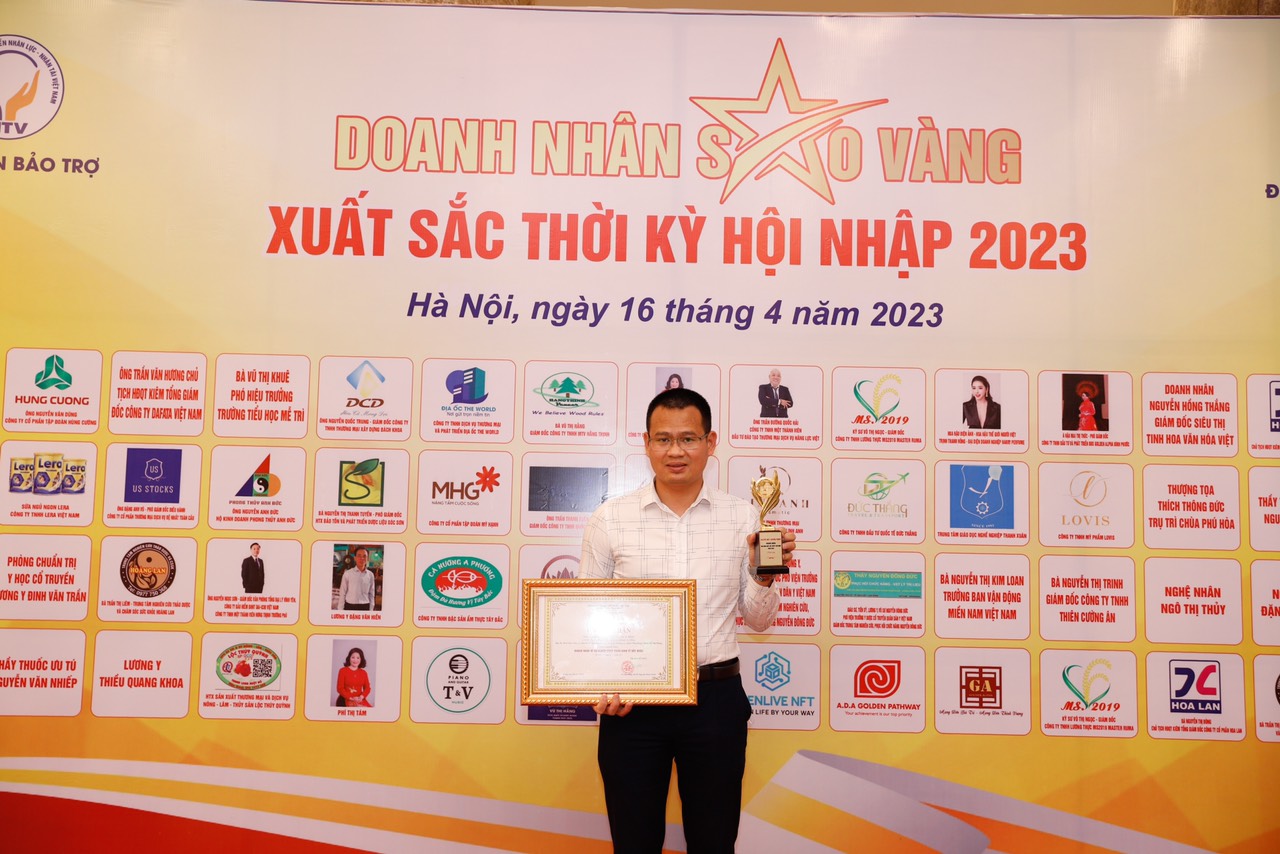 giải thưởng doanh nhân sao vàng 2023